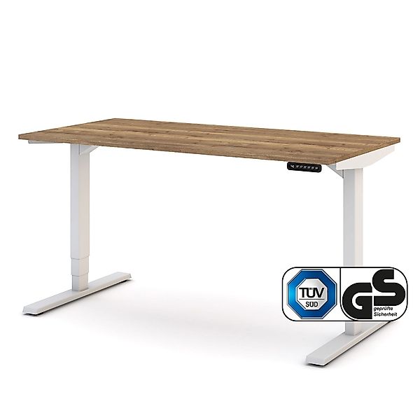 ASSMANN Büromöbel Schreibtisch Y-LINE (140x70cm Weiß günstig online kaufen