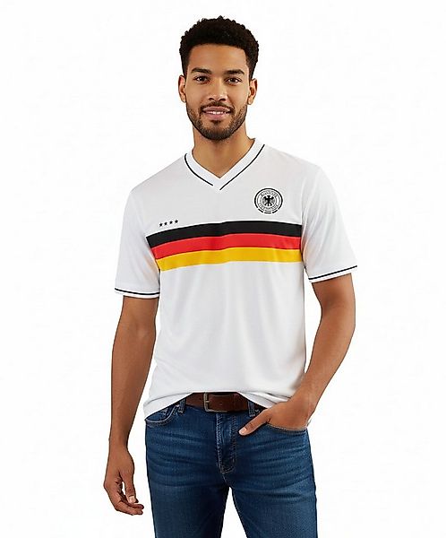 Kaiser24 T-Shirt DFB Fan-Shirt Herren 2017 Schwarz-Rot-Gold, DIE MANNSCHAFT günstig online kaufen