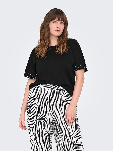 ONLY CARMAKOMA Kurzarmshirt CAROLIVIA S/S LOOSE günstig online kaufen
