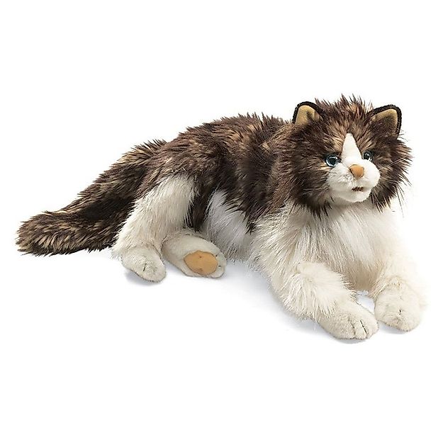 Folkmanis Handpuppen Handpuppe Folkmanis Handpuppe wuschelige Katze 2558 (P günstig online kaufen