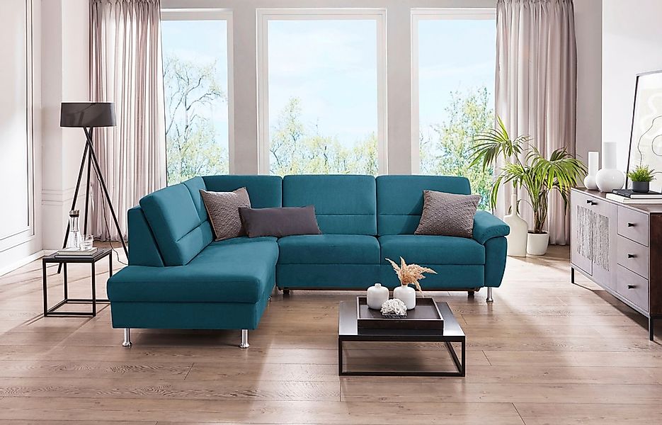 CALIZZA INTERIORS Ecksofa »Onyx L-Form«, Ottomane links oder rechts, wahlwe günstig online kaufen