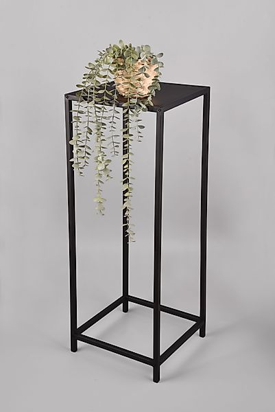 MIRRORS AND MORE Beistelltisch "Veronika" schwarzes Metallgestell günstig online kaufen