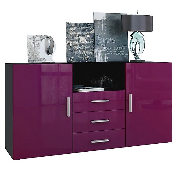 Vladon Sideboard Skadu (Kommode, mit 2 günstig online kaufen