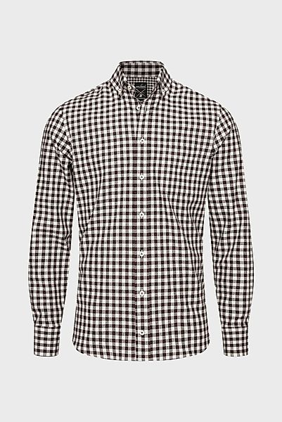 Flanellhemd kariert Tailor Fit günstig online kaufen