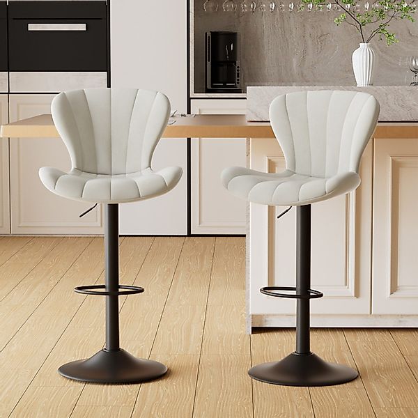 HawthyHome Barhocker 2er Set, Barstühle Drehstühle günstig online kaufen