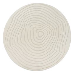 merinos Teppich "Elio" rund 16 mm Höhe moderner Kurzflor Teppich mit Hoch-T günstig online kaufen
