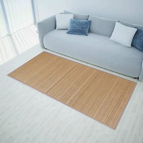 Teppich Bambus 160 X 230 Cm Braun günstig online kaufen