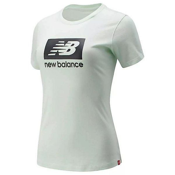 New Balance Essentials Id Athletic Kurzarm T-shirt S White Sage günstig online kaufen