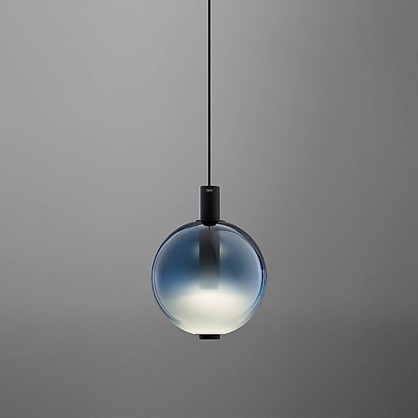 OLEV LED-Hängeleuchte BEAM STICK NUANCE, blau, Ø 20 cm, 927 günstig online kaufen