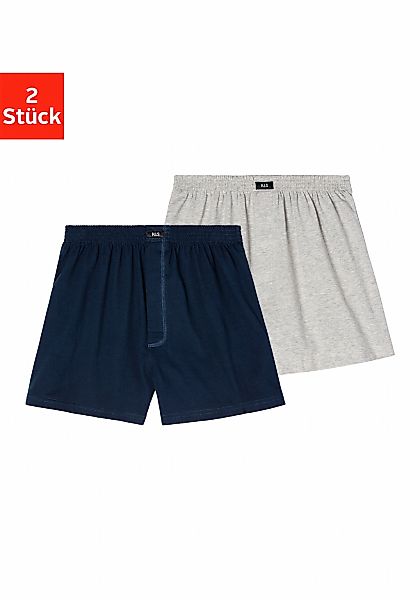 H.I.S Weiter Boxer Packung, 2 Stk. tlg., aus weicher Single Jersey Ware günstig online kaufen