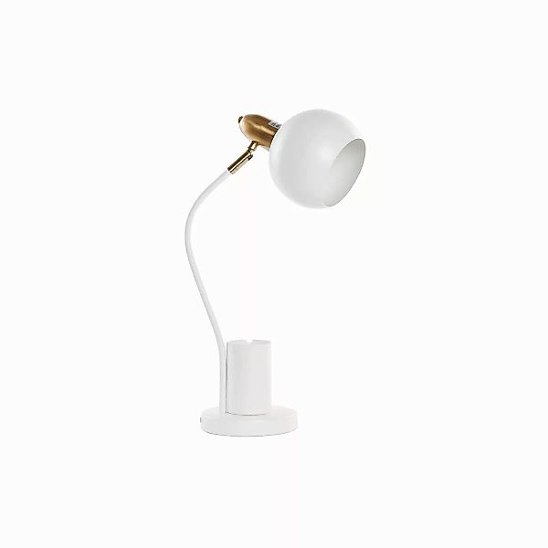 Tischlampe Dkd Home Decor Golden Weiß 220 V 50 W (27 X 15 X 50 Cm) günstig online kaufen