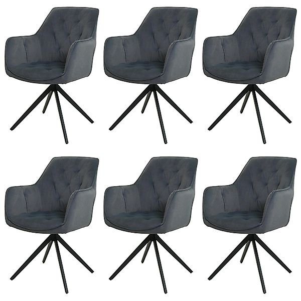 MCW Esszimmerstuhl MCW-L80-6 (6er-Set), Um 180° günstig online kaufen