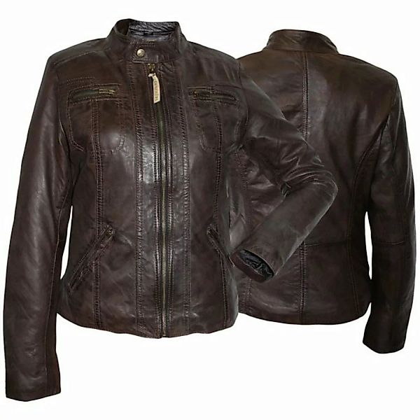 German Wear Lederjacke Trend 414J Damen Lederjacke Jacke aus Lamm Nappa Led günstig online kaufen