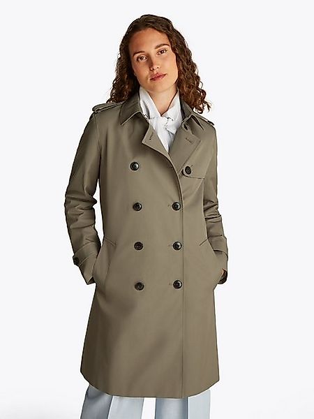 Tommy Hilfiger Trenchcoat COTTON DB SLIM FIT TRENCH mit den typischen Trenc günstig online kaufen