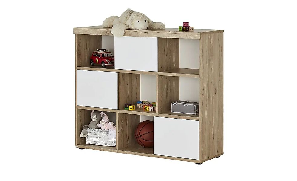 PAIDI Standregal  Fionn ¦ weiß ¦ Maße (cm): B: 126,9 H: 109,7 T: 42.6 Regal günstig online kaufen