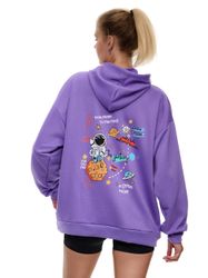 Worldclassca Hoodie Worldclassca Oversized Print Hoodie günstig online kaufen