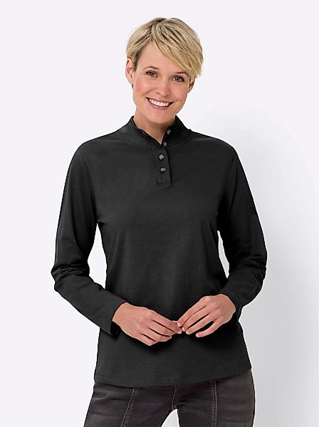 Classic Basics Stehkragenshirt "Shirt" 1 Stk. günstig online kaufen