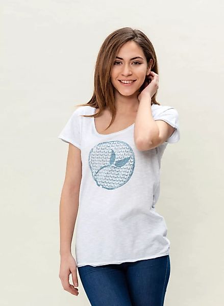 Wor-3188 Damen G.Dyed T-shirt günstig online kaufen