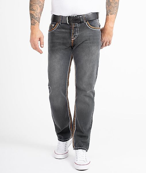 Rock Creek Straight-Jeans Herren Jeans Comfort günstig online kaufen
