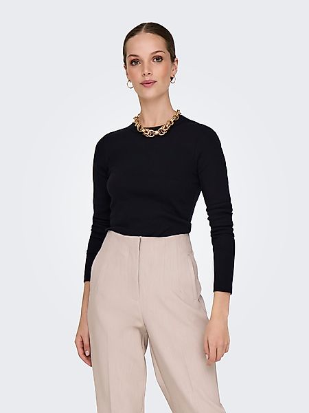 ONLY Langarmshirt ONLVAL L/S O-NECK TOP günstig online kaufen