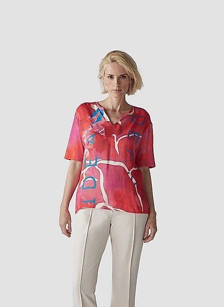 LeComte Print-Shirt LeComte Farbenfrohes T-Shirt mit grafischem Muster günstig online kaufen