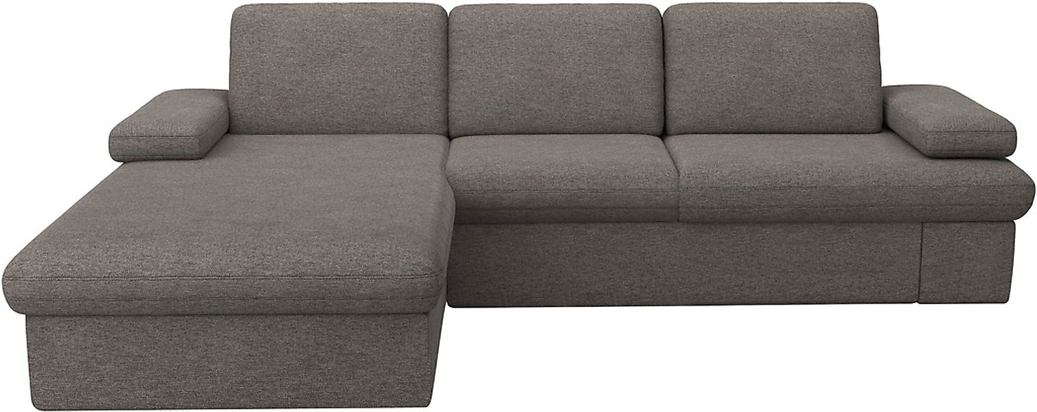 sit&more Ecksofa "Moreno L-Form, B: 247 cm" mit Armteilverstellung, optiona günstig online kaufen