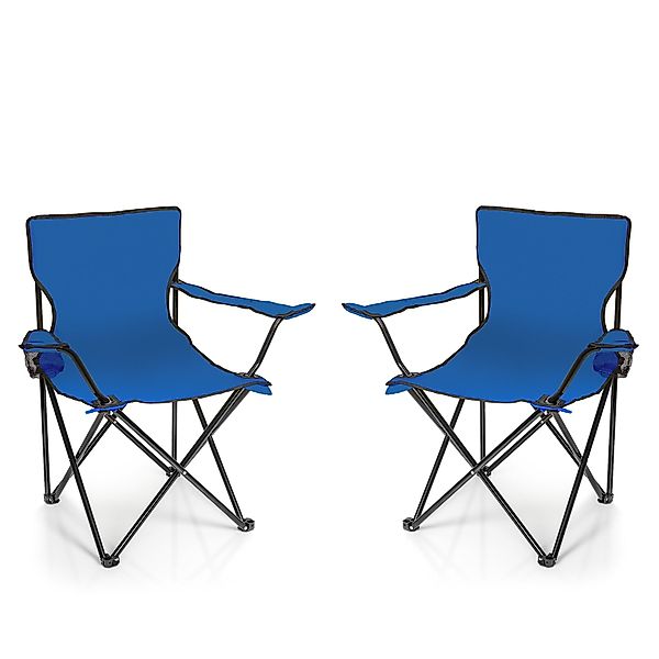 BigDean Campingstuhl Faltstuhl Campingstuhl Anglerstuhl Getränkehalter Klap günstig online kaufen