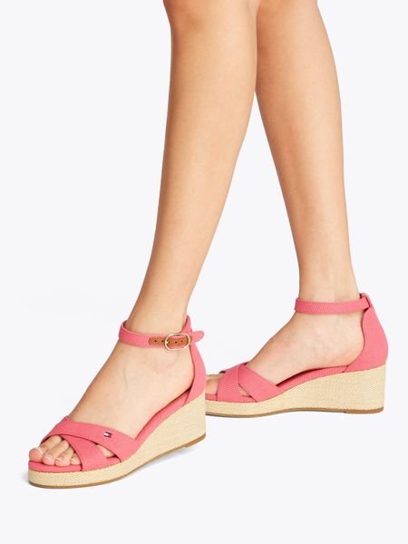 Tommy Hilfiger FLAG CRISS-CROS MID WEDGE günstig online kaufen