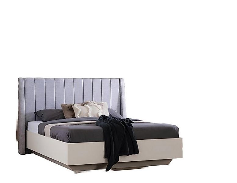 Xlmoebel Bett Bettgestell Schlafzimmer-Set mit Doppelbett aus Holz in Weiß günstig online kaufen