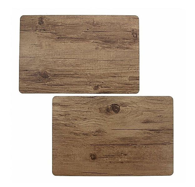Home-trends24.de Platzset Platzmatte Platzset Holzoptik Tischset Platzdeckc günstig online kaufen