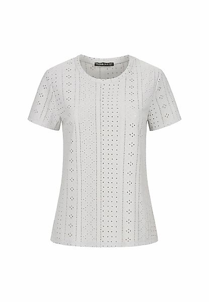 CLOUD 5IVE T-Shirt "CLOUD 5IVE T-Shirt mit Lochmuster und Rundhals" 1 Stk. günstig online kaufen