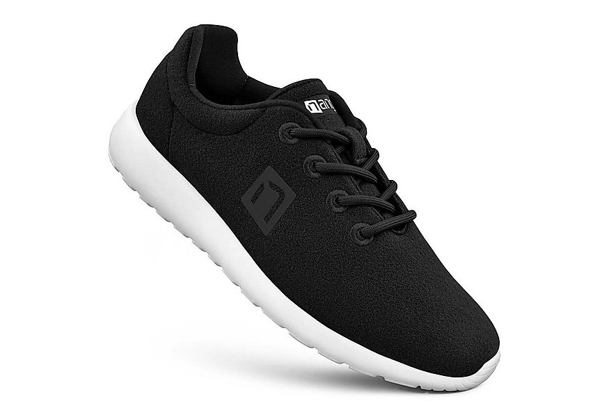 NANGA Merinorunner Wool (100% Schurwolle) schwarz Herren Sneaker günstig online kaufen