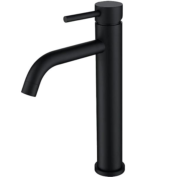 AICA Wasserhahn Schwarz Bad Hoch Waschtischarmatur Auslauf Höhe 195mm Wasch günstig online kaufen