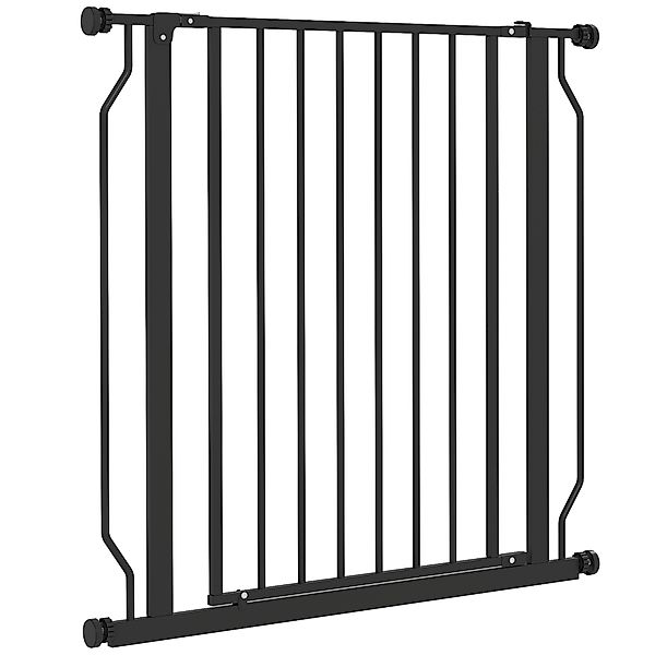 PawHut Hundegitter Erweiterbar 75-85 cm und Verstellbar für Treppen und Tür günstig online kaufen