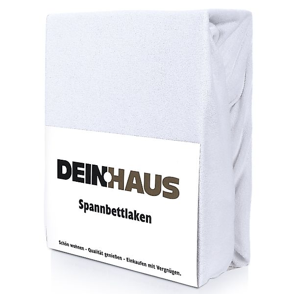 DH DEIN . HAUS Spannbettlaken Frottee günstig online kaufen