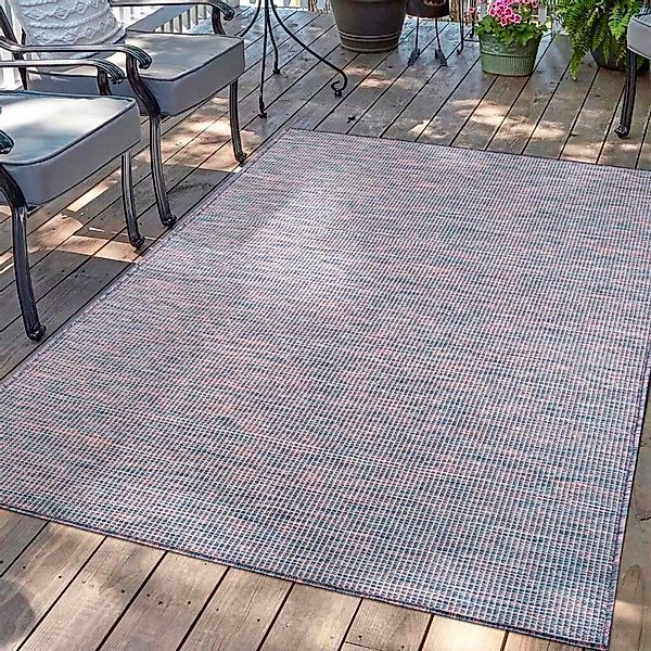 Carpet City Outdoorteppich »PALM 2778«, rechteckig, 5 mm Höhe, Läufer, Wett günstig online kaufen