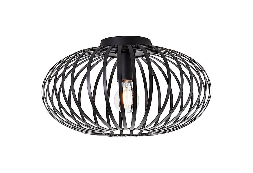 Brilliant Deckenleuchte Bremen, ohne Leuchtmittel, im Retro-Stil, dimmbar, günstig online kaufen