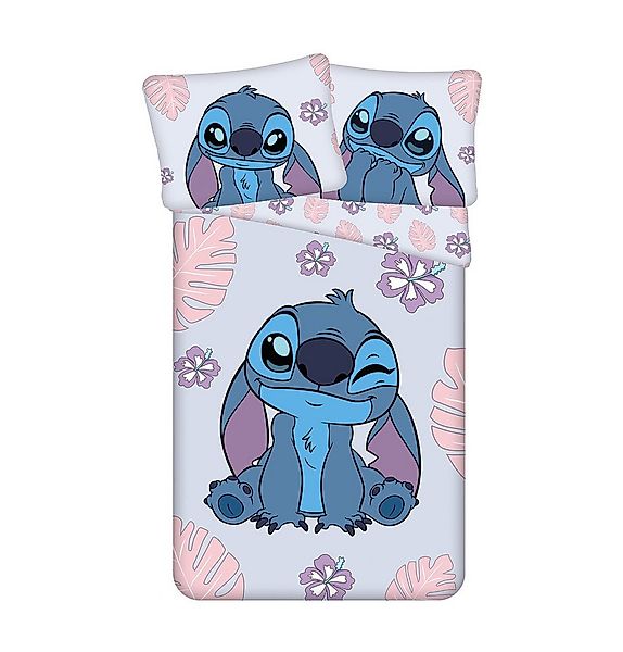 Lilo & Stitch Bettwäsche Wendebettwäsche Lilo & Stitch Cute140x200 cm, 70x9 günstig online kaufen
