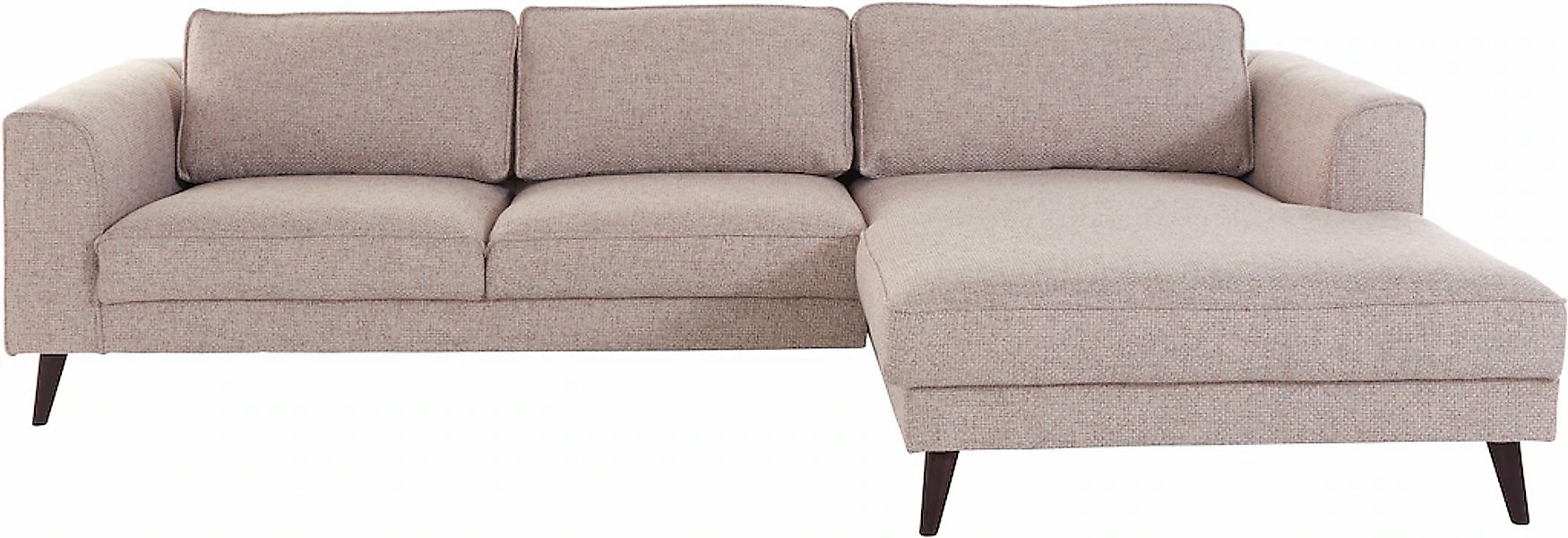 Home affaire Ecksofa "Lumber Jack, elegant und bequem, Breite 280, hoher Fu günstig online kaufen