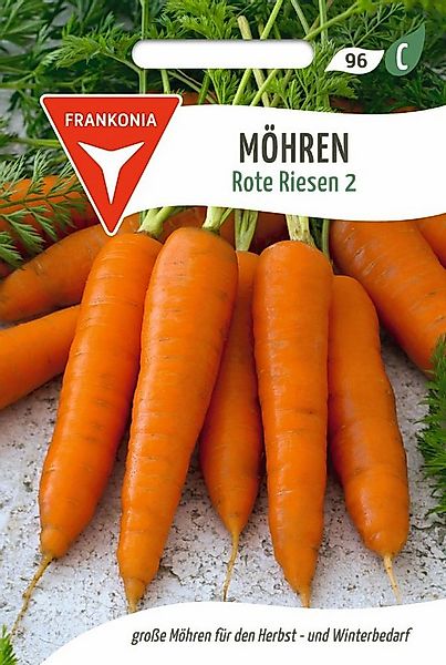 FRANKONIA Gemüsesamen Möhre, Rote Riesen 2 - Möhren-Samen Saatgut Samen, Da günstig online kaufen