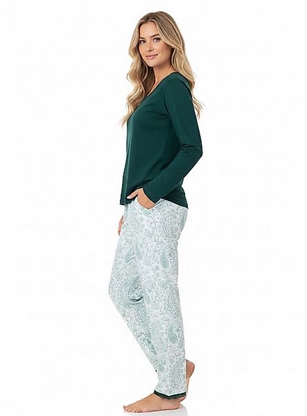 Cocain underwear Schlafanzug Damen Nachtwäsche Pyjama 100 % Baumwolle (Pack günstig online kaufen