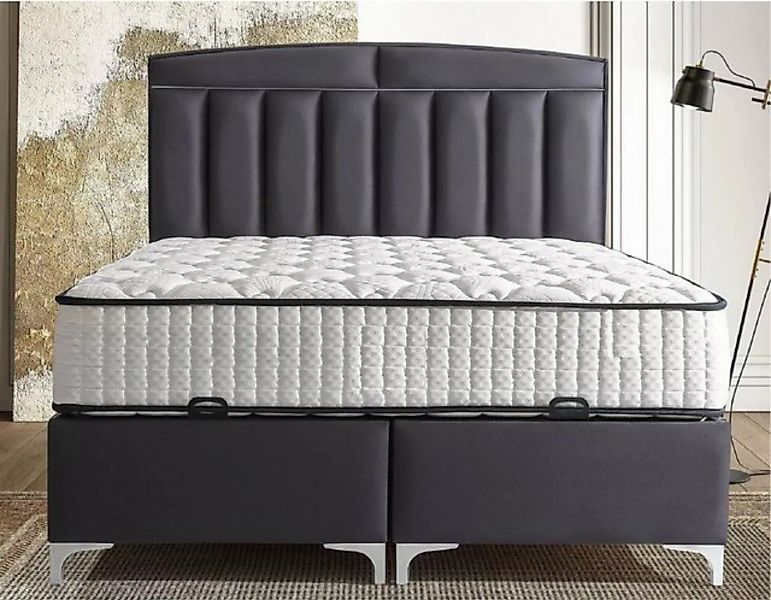 Casa Padrino Bett Casa Padrino Luxus Doppelbett Lila / Weiß - Verschiedene günstig online kaufen