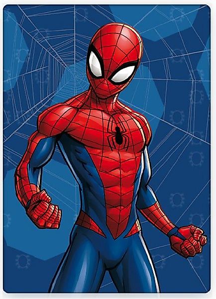Wohndecke Spiderman Fleecedecke Schmusedecke Kuscheldecke 100 günstig online kaufen