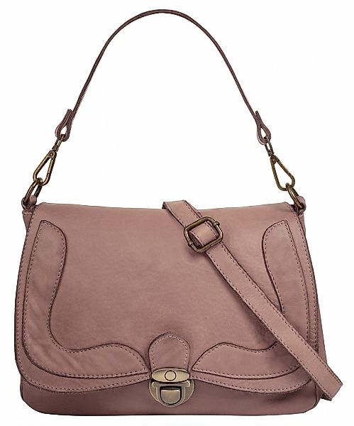 Samantha Look Umhängetasche echt Leder, Made in Italy günstig online kaufen