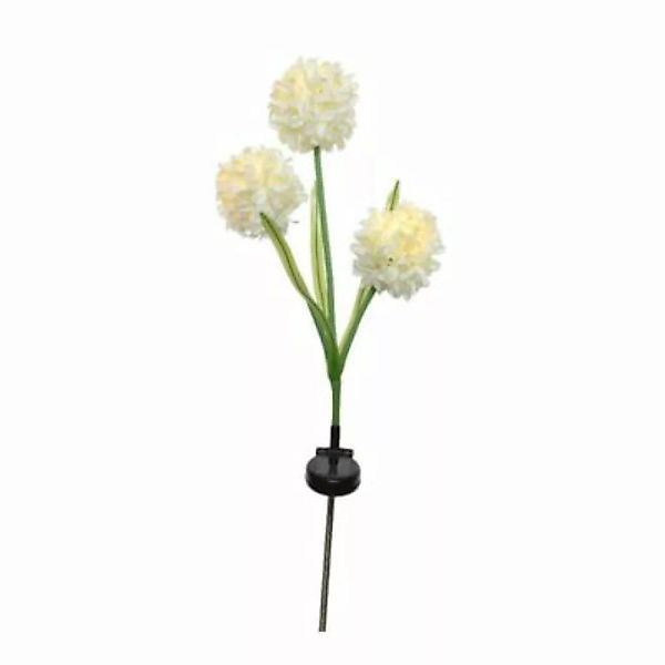 MARELIDA LED Solar Gartenstecker Blume H: 70cm weiß günstig online kaufen