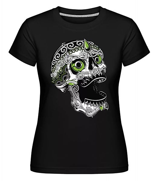 Cooler Totenkopf · Shirtinator Frauen T-Shirt günstig online kaufen