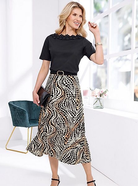 Sieh an! A-Linien-Rock Jersey-Rock günstig online kaufen