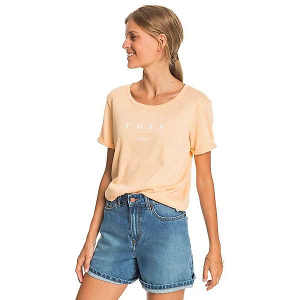 Roxy Oceanholic Kurzärmeliges T-shirt L Apricot Ice günstig online kaufen
