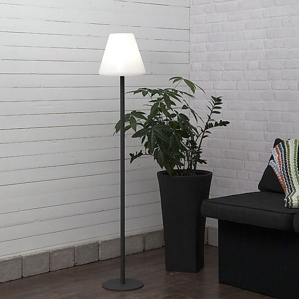 STAR TRADING Außen-Stehlampe Kreta, Outdoor Stehleuchte günstig online kaufen