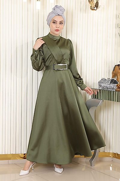 MODAMİHRAM Midikleid Abendkleid Satin günstig online kaufen